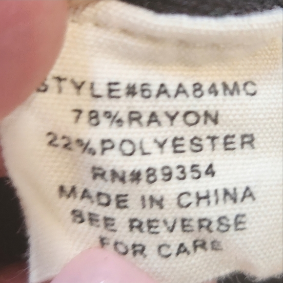 "Exercise - Extra Fries" Sweater XS Black - Picture 7 of 7